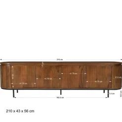 Lowboard Bertylan Fernsehtische|Lowboards