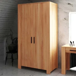 Clearance Massiv Kleiderschrank Moronia Drehtürenschränke|Massivholz Schränke