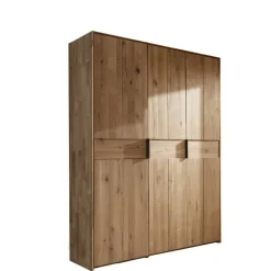 Outlet Massiver Drehtürenschrank Snoba Drehtürenschränke|Massivholz Kleiderschränke