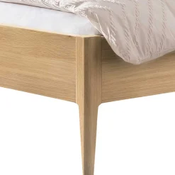 Massives Bett Eiche hell Bastionos*Pharao24 Online