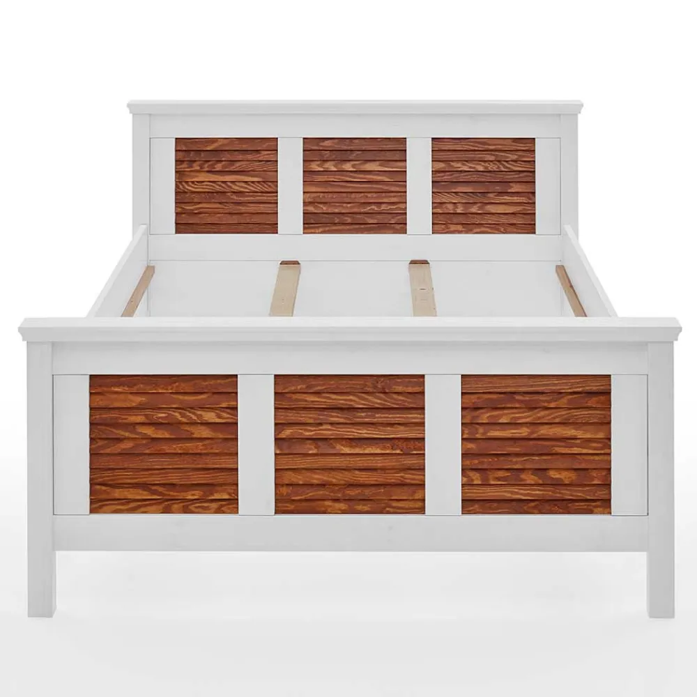 Discount Massives Holzbett Liazovia Doppelbetten|Massivholzbetten