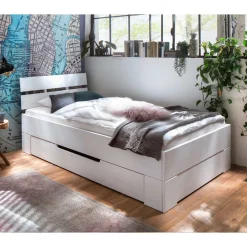 Online Massives Holzbett Solvaya Funktionsbetten|Schubkastenbetten