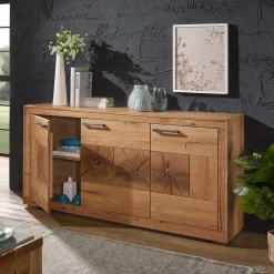 Best Massives Sideboard Cranados Massivholzmöbel|Wohnzimmerschrank