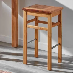 Massivholz Barhocker Lienna*Pharao24 Sale