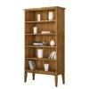 New Massivholz Bücherregal Tyvoria Wohnzimmerregale|Massivholzregale