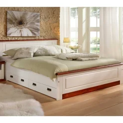 Massivholz Bett Renemva*Pharao24