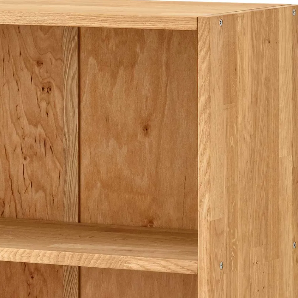 Outlet Massivholz Büroregal Legancas Regalschränke|Aktenregale