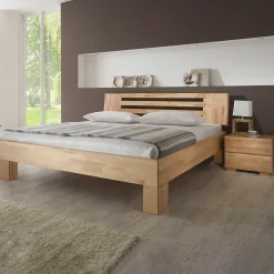Massivholz Doppelbett Brisco Betten In Übergröße|Doppelbetten