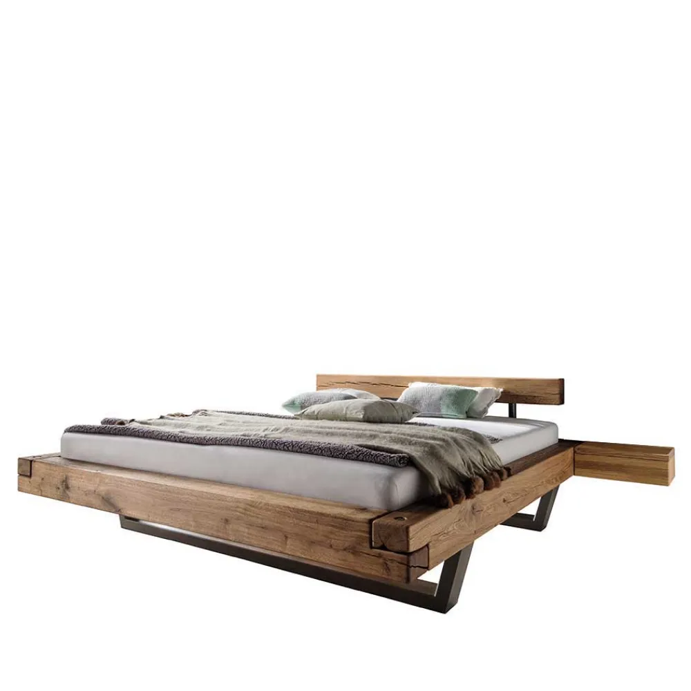 Clearance Massivholz Doppelbett Isner Doppelbetten|Massivholzbetten