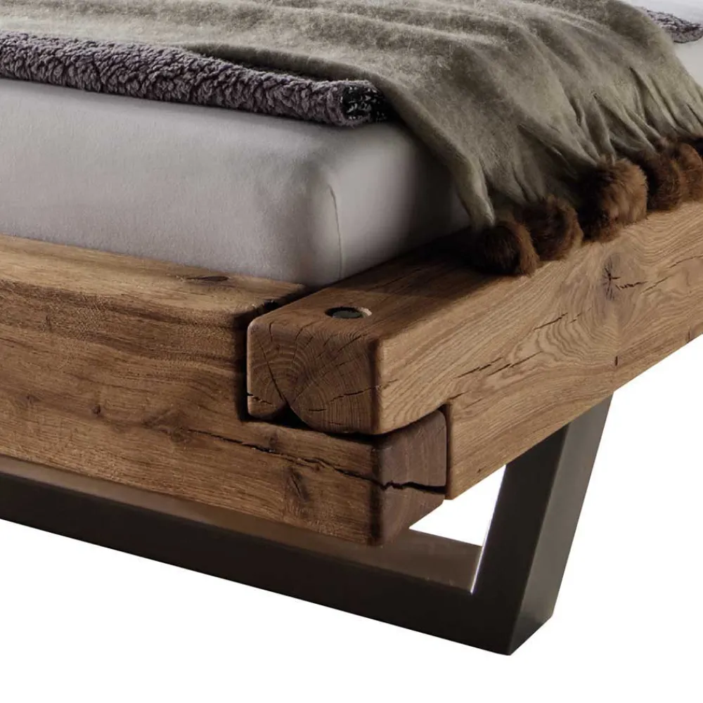 Clearance Massivholz Doppelbett Isner Doppelbetten|Massivholzbetten