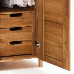 Hot Massivholz Kleiderschrank Serinos Massivholzmöbel|Drehtürenschränke