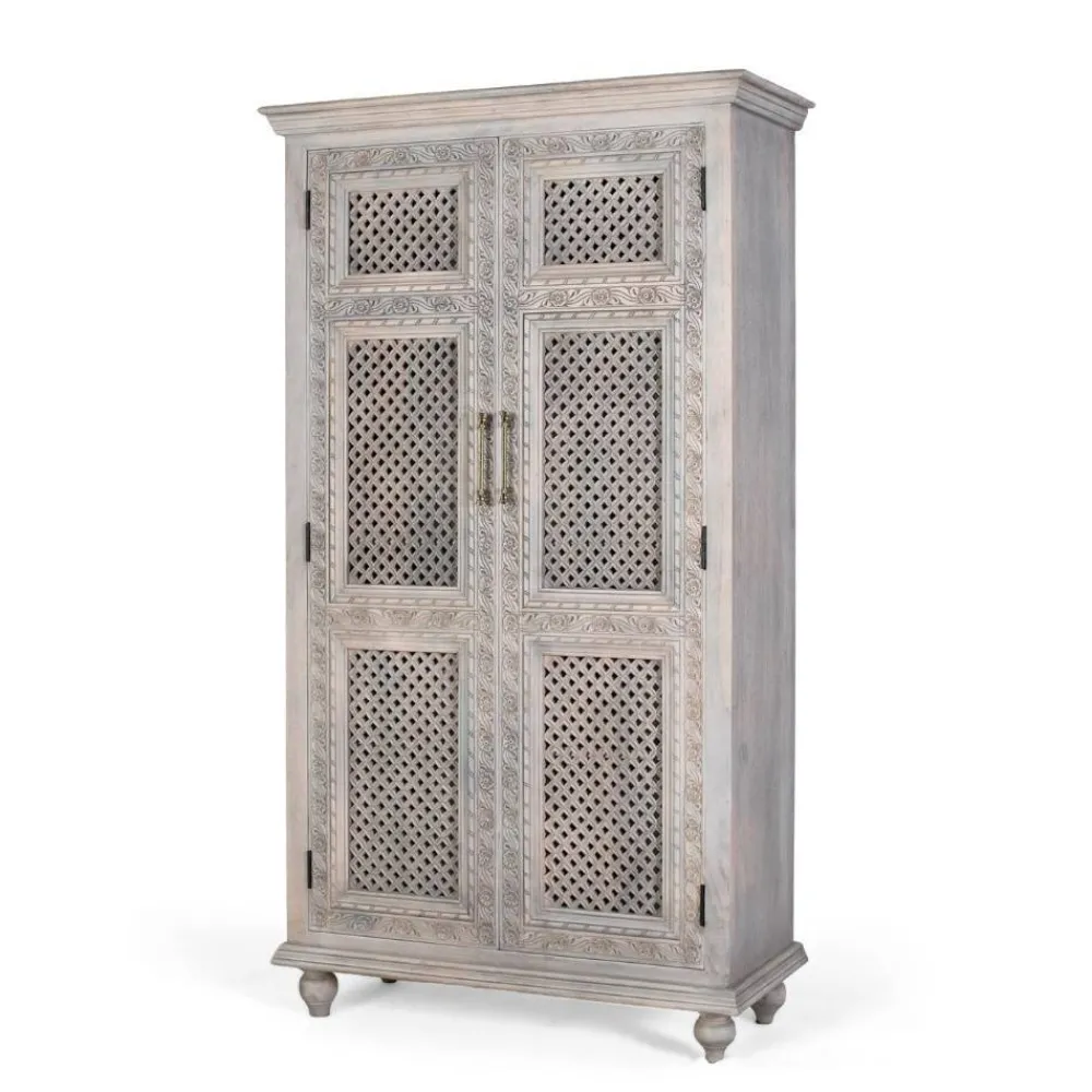 New Massivholz Kleiderschrank Mocino Drehtürenschränke|Massivholz Kleiderschränke