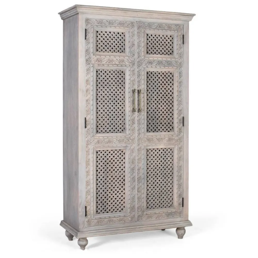 New Massivholz Kleiderschrank Mocino Drehtürenschränke|Massivholz Kleiderschränke