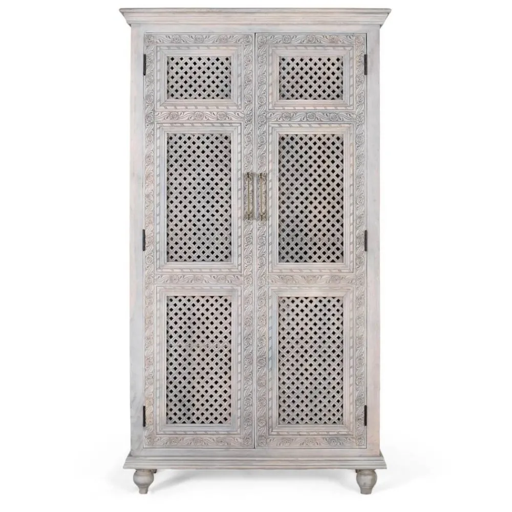 New Massivholz Kleiderschrank Mocino Drehtürenschränke|Massivholz Kleiderschränke