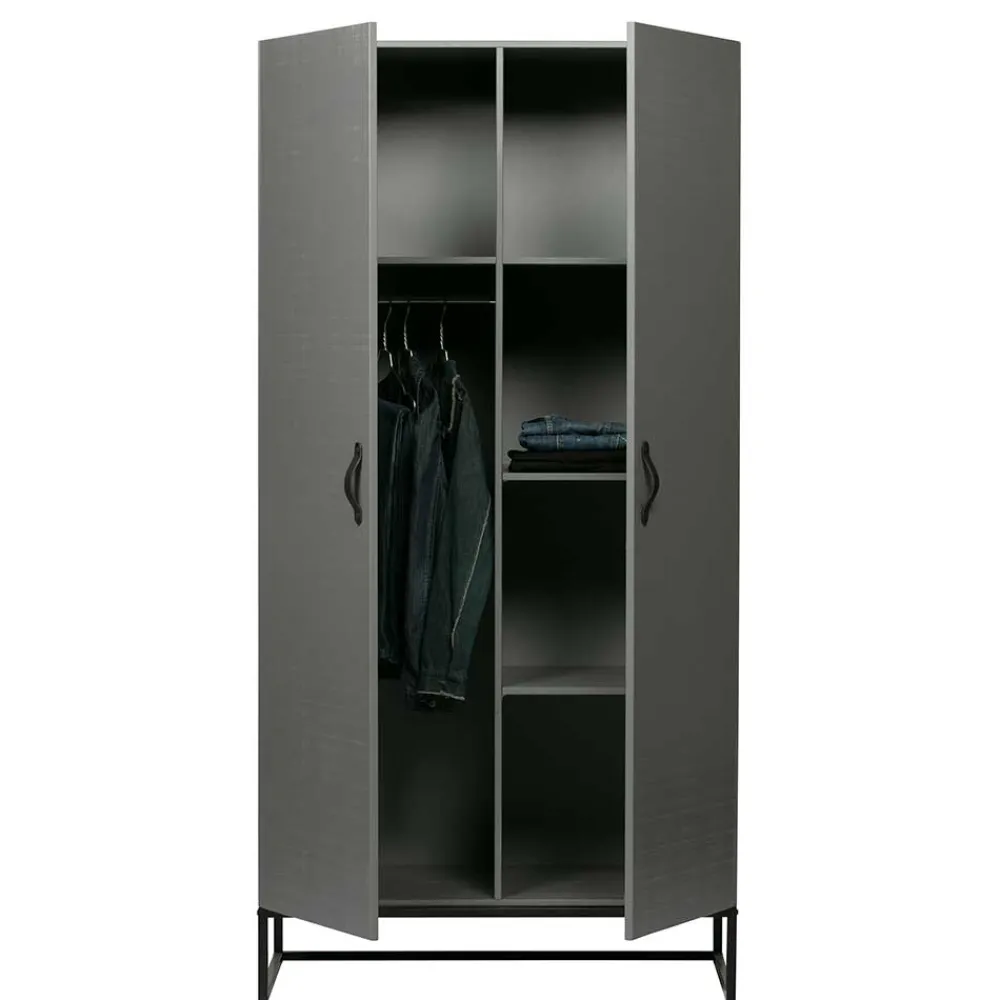 Massivholz Kleiderschrank Nolviran*Pharao24 New
