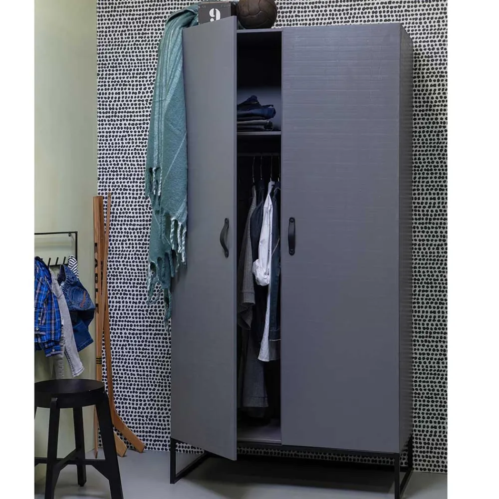 Massivholz Kleiderschrank Nolviran*Pharao24 New