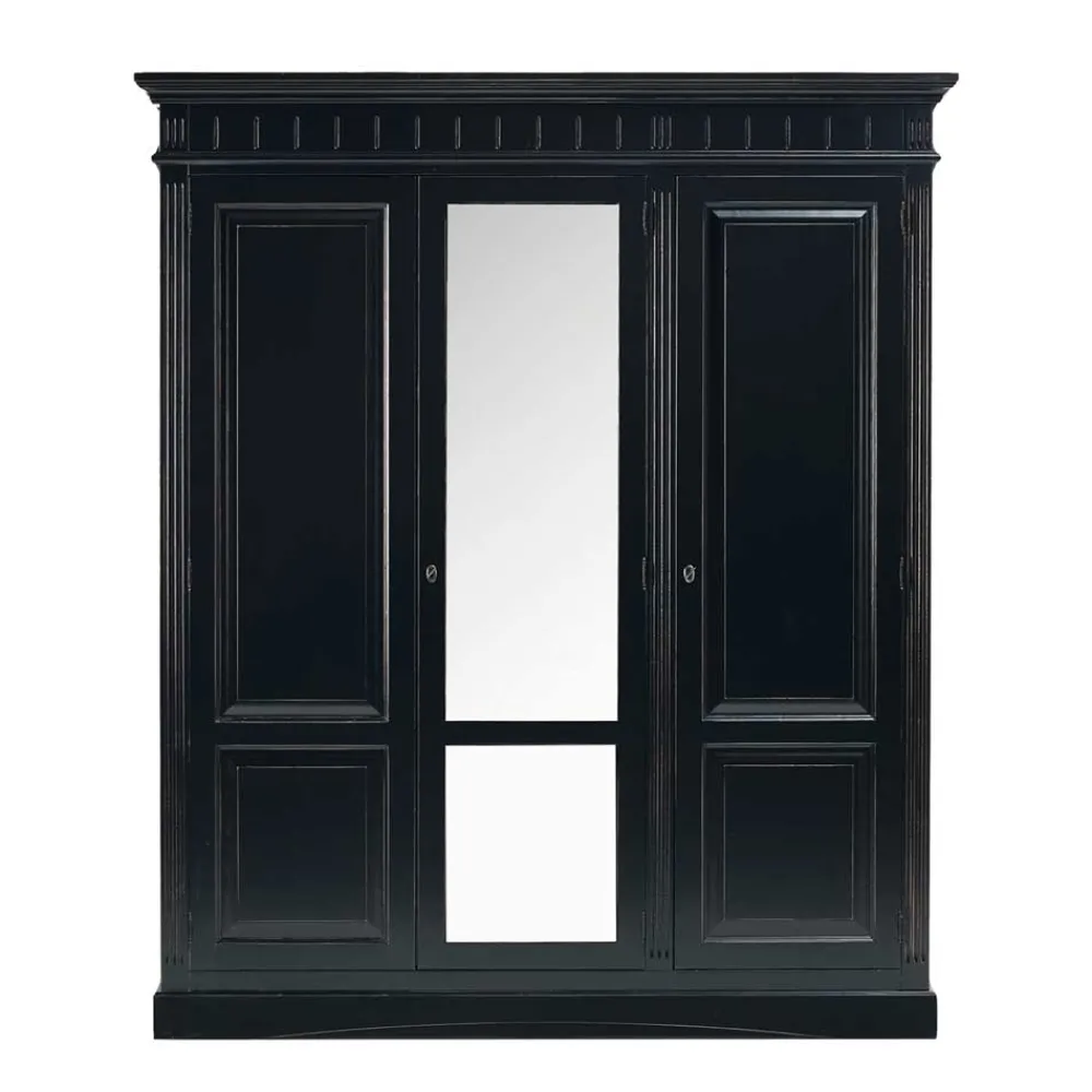 Massivholz Kleiderschrank Rambano*Pharao24 New