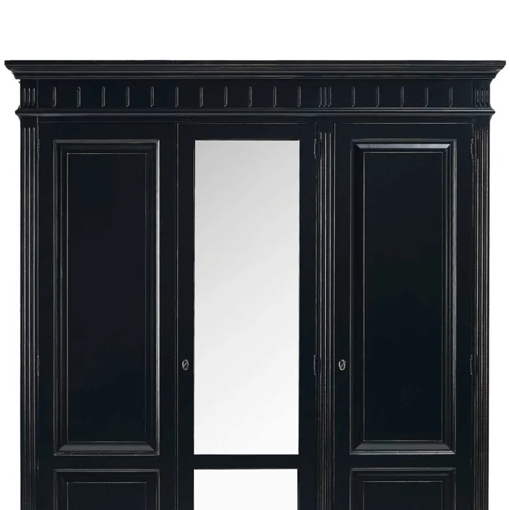 Massivholz Kleiderschrank Rambano*Pharao24 New