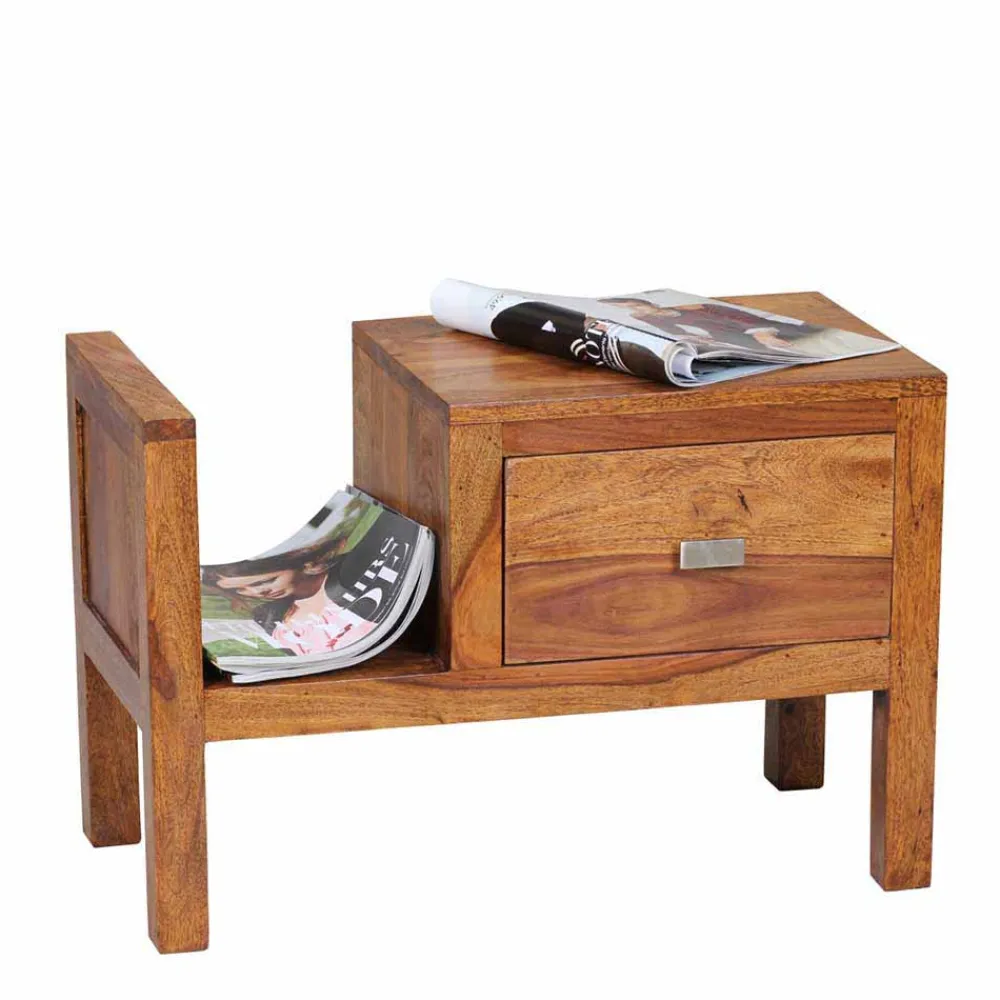 Massivholz Nachtkonsole Arendal*Pharao24 New