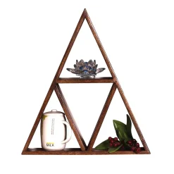 Massivholz Regal Babechy Hängeregale|Massivholzregale