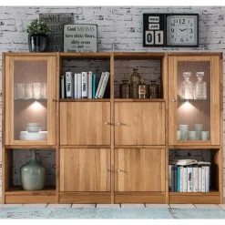 Massivholz Regalwand Dascalo*Pharao24 New