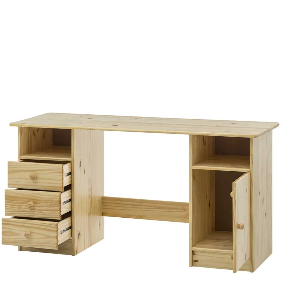 Massivholz Schreibtisch Stopp*Pharao24 Online