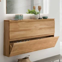 Online Massivholz Schuhschrank Nietran Schuhkipper|Schuhschränke