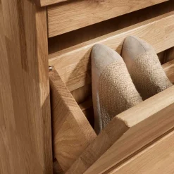 Online Massivholz Schuhschrank Nietran Schuhkipper|Schuhschränke