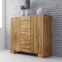 Massivholz Sideboard Sascora*Pharao24 New