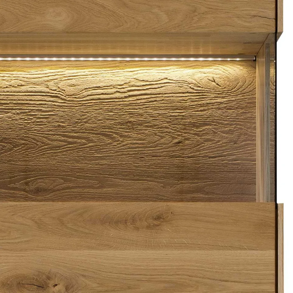 Massivholz Vitrine Klever*Pharao24 Clearance