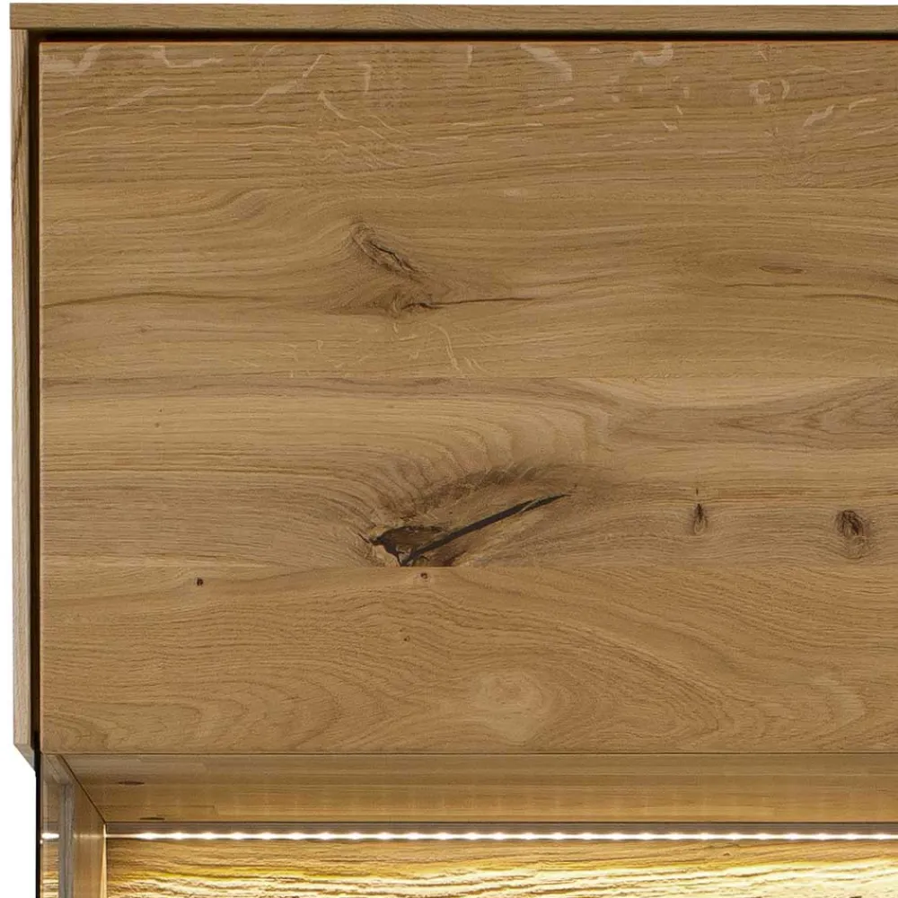 Massivholz Vitrine Klever*Pharao24 Clearance