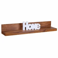 Massivholz Wandboard Arendal Wohnzimmerregale|Wandregale