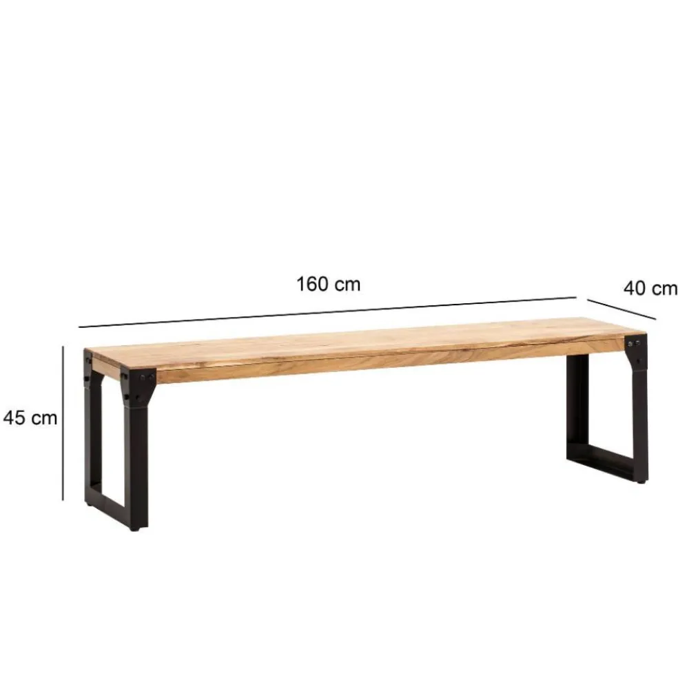 Clearance Massivholzbank Duben Küchenbank|Esszimmerbänke