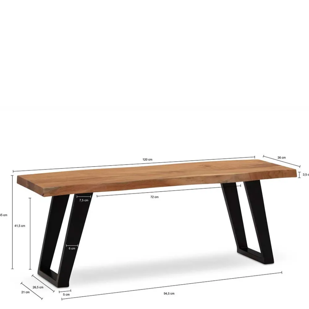 Massivholzbank Fieni*Pharao24 Hot