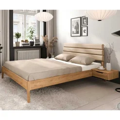 Massivholzbett Koropi Funktionsbetten|Polsterbetten