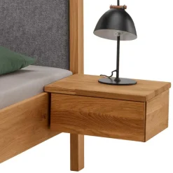 Massivholzbett mit Polster Kopfteil Snoba*Pharao24 New