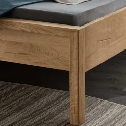 Massivholzbett mit Polster Kopfteil Snoba*Pharao24 New