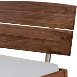 Outlet Massivholzbett Nussbaum Calmagon Doppelbetten|Massivholzbetten