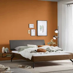 Online Massivholzbett Nussbaum Mataral Massivholzbetten