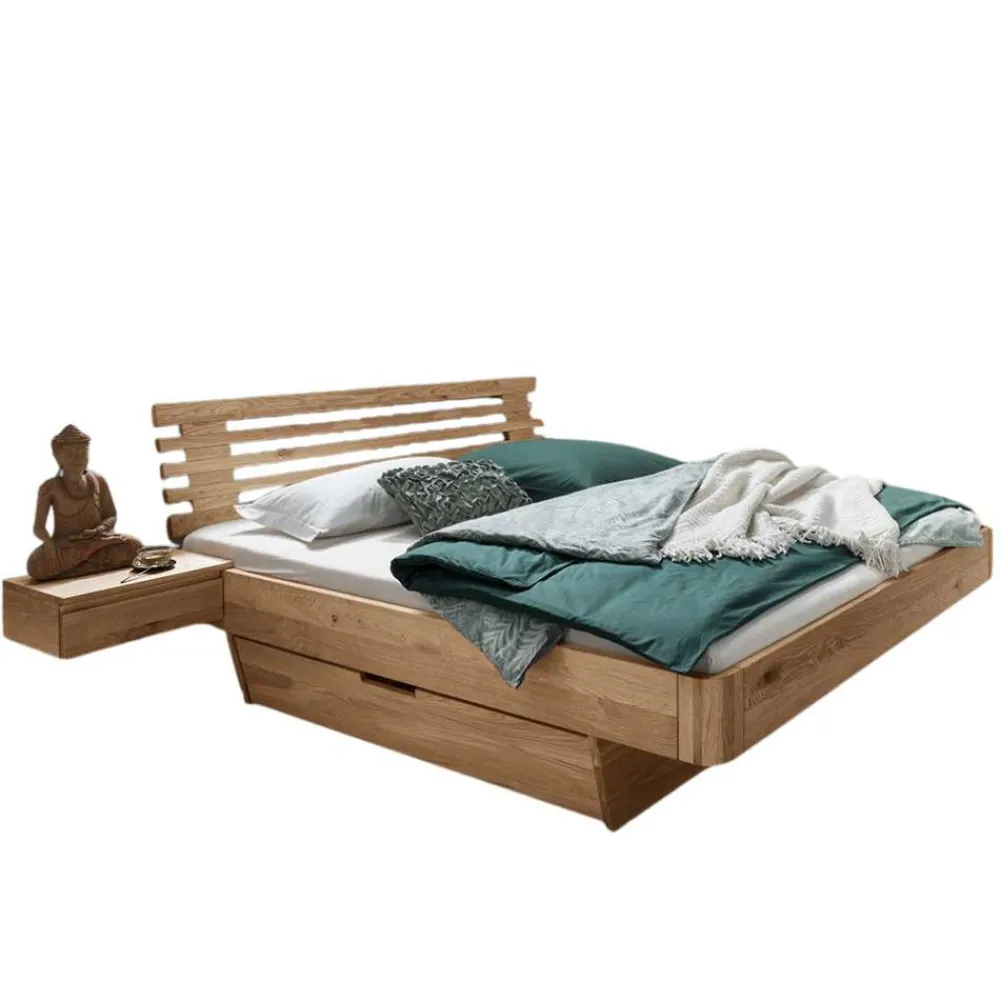 New Massivholzbett Pacurian Funktionsbetten|Schubkastenbetten