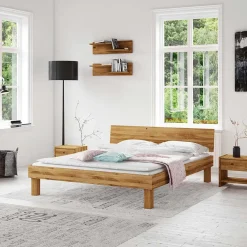 Best Massivholzbettgestell Sadarian Betten In Übergröße|Doppelbetten