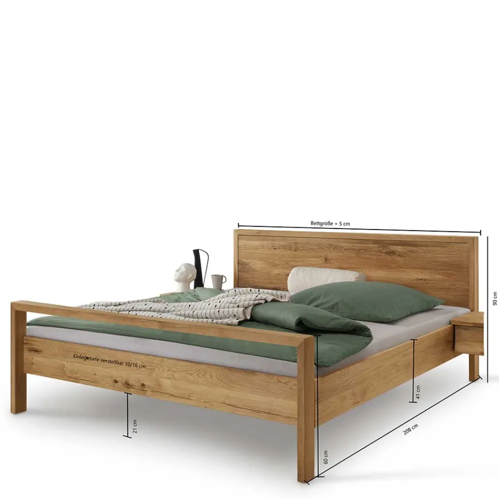 New Massivholzbettgestell Snoba Massivholzbetten