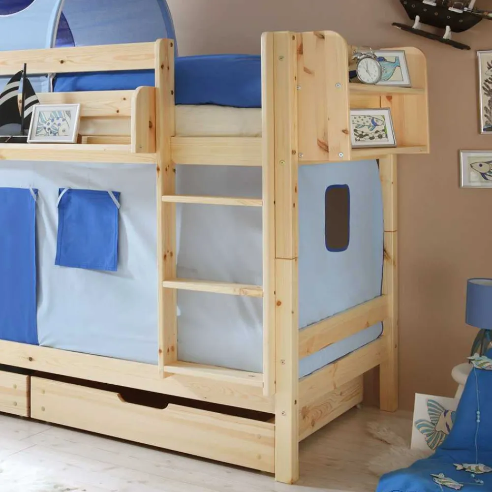 Massivholz-Etagenbett Sekrar*Pharao24