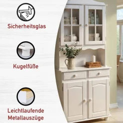 Massivholz-Küchenschrank Valuta*Pharao24 Hot