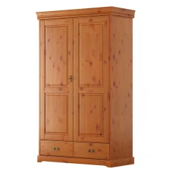 Massivholzkleiderschrank Rovert*Pharao24 Discount