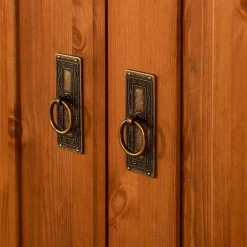 Massivholzkleiderschrank Rovert*Pharao24 Discount