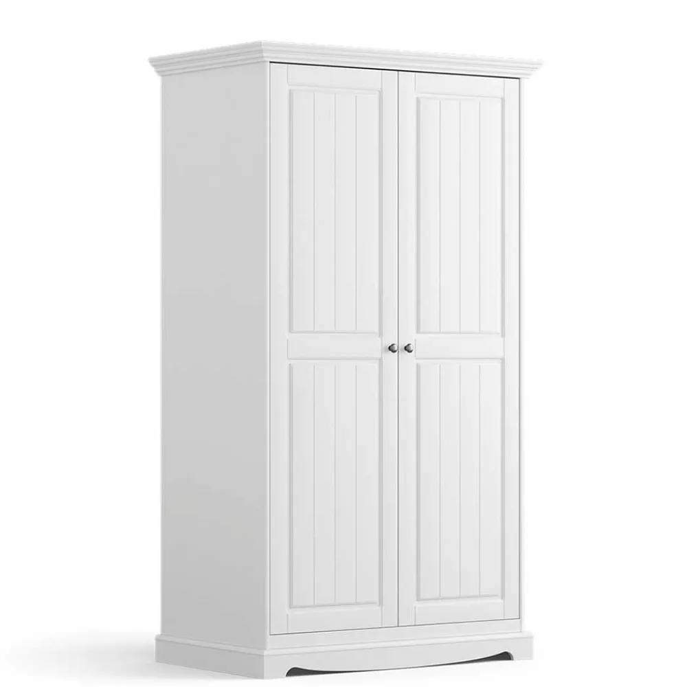 Outlet Massivholzkleiderschrank Vomano Massivholzmöbel|Drehtürenschränke