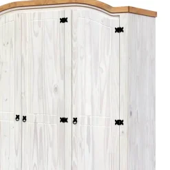 Discount Massivholzkleiderschrank Blouno Drehtürenschränke|Massivholz Kleiderschränke