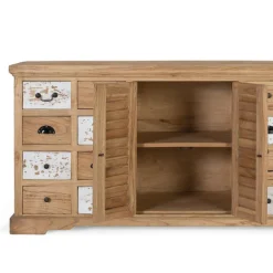 Outlet Massivholzkommode Brescania Apothekerkommoden