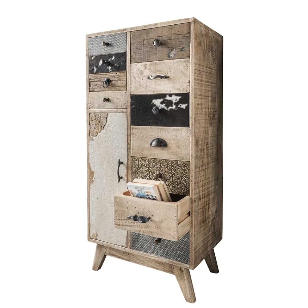Outlet Massivholzkommode Ranbyra Flurkommoden|Apothekerkommoden